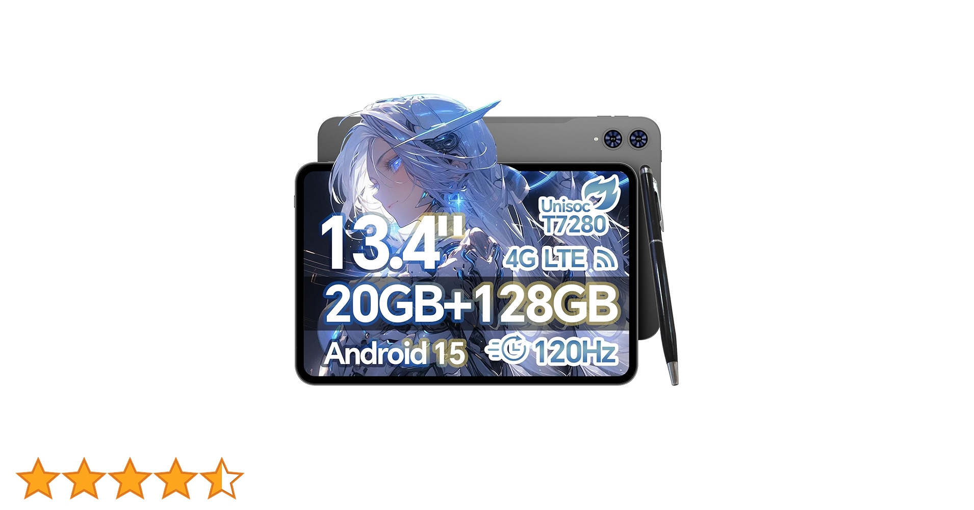 TECLAST T65 Android15 13インチ タブレット タッチペン付 Amazon.co.jp: TECLAST T65 13 インチ タブレット 120Hz 画面